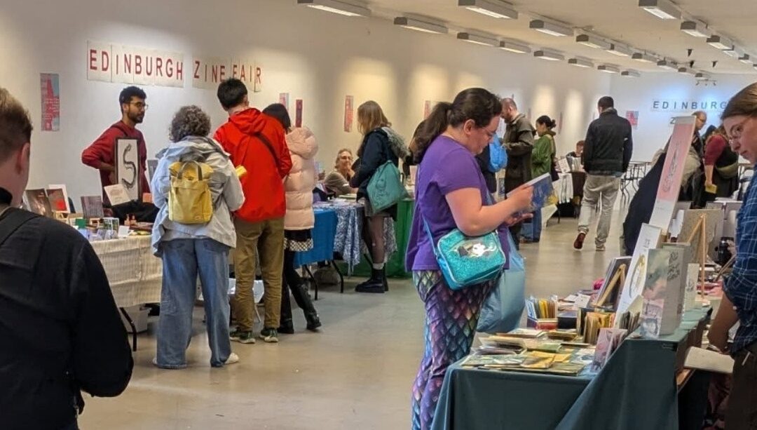 Archival Art at Edinburgh Zine Fair