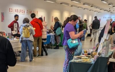 Archival Art at Edinburgh Zine Fair